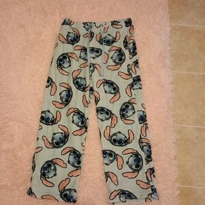 Women's Stitch Pajama Pants With Drawstring Waist And Pockets